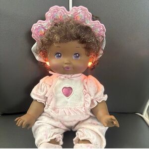 Pj Sparkles Baby Sister Baby Twinkles 1989 Doll Vintage African American Working